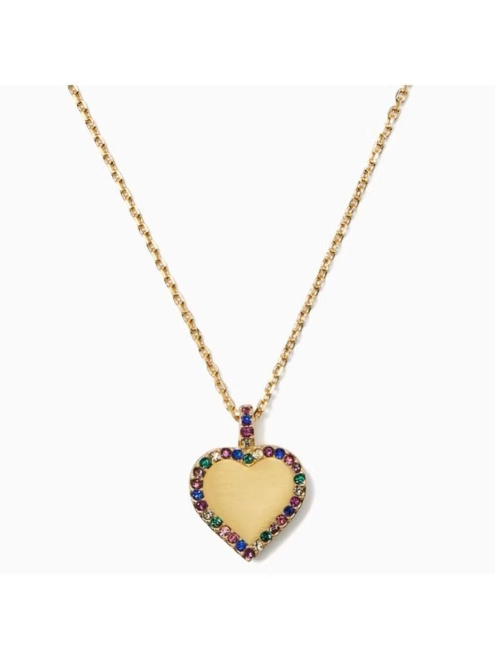 Kate Spade - Multicolor Heart Necklace